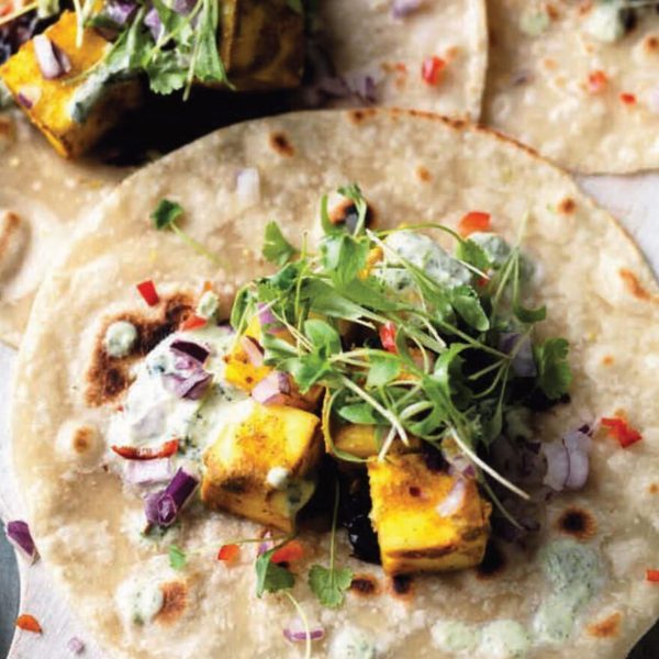 Spicy Charred Paneer Tacos Spicy Charred Paneer Tacos