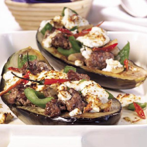 Stuffed Eggplants Stuffed Eggplants