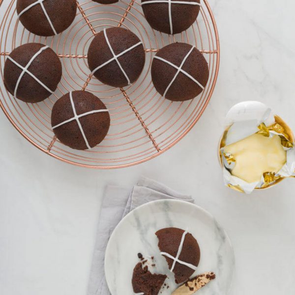 Flourless Chocolate Easter Cakes Flourless Chocolate Easter Cakes